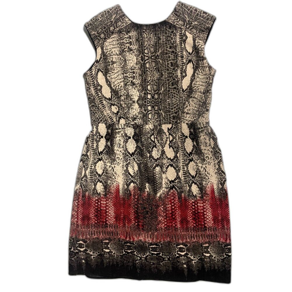 Exceptional Yoana Baraschi  Urban Reptile size 12 knit dress